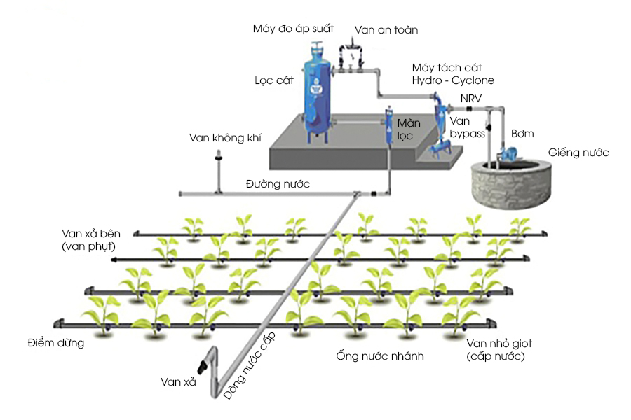 TẦM QUAN TRỌNG CỦA KIỂM SOÁT DÒNG CHẢY CHÍNH XÁC TRONG HỆ THỐNG TƯỚI